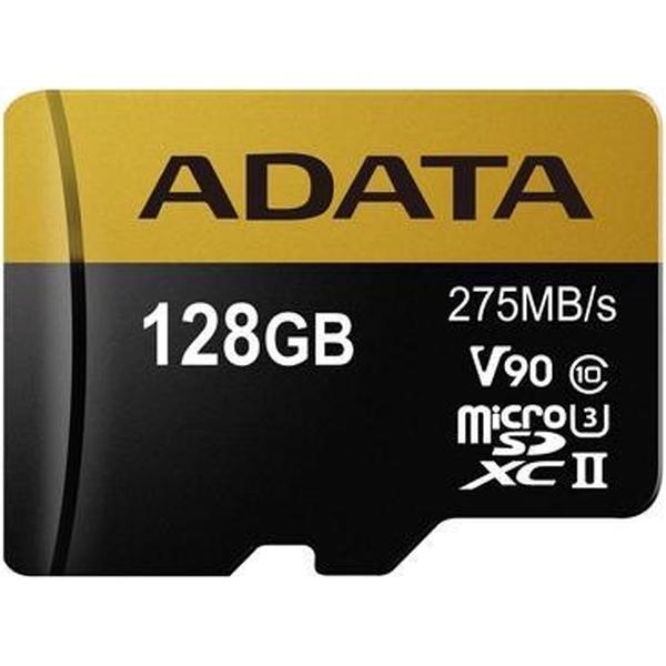 ADATA Premier ONE V90 flashgeheugen 128 GB MicroSDXC UHS-II Klasse 10