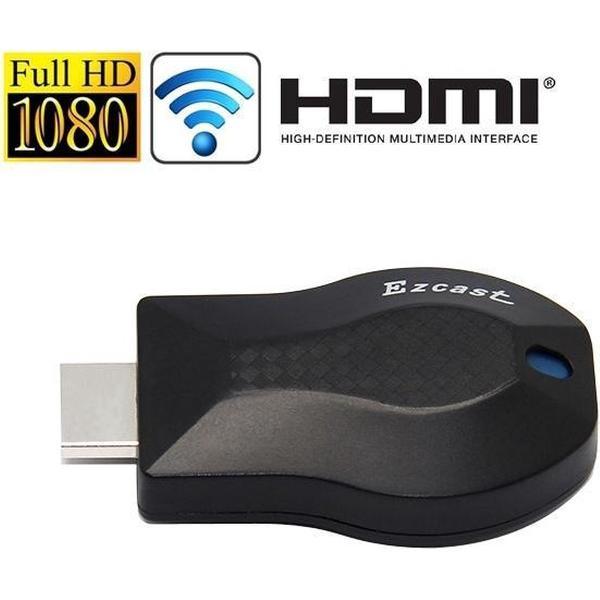 Ez Cast Full 1080P Mini DLNA Display Receiver Dongle WiFi Display Sharer Ontvanger (M2)(zwart)