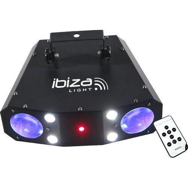 Ibiza Light - Combo 3in1 | MOONFLOWER-STROBE-LASER COMBINATIE