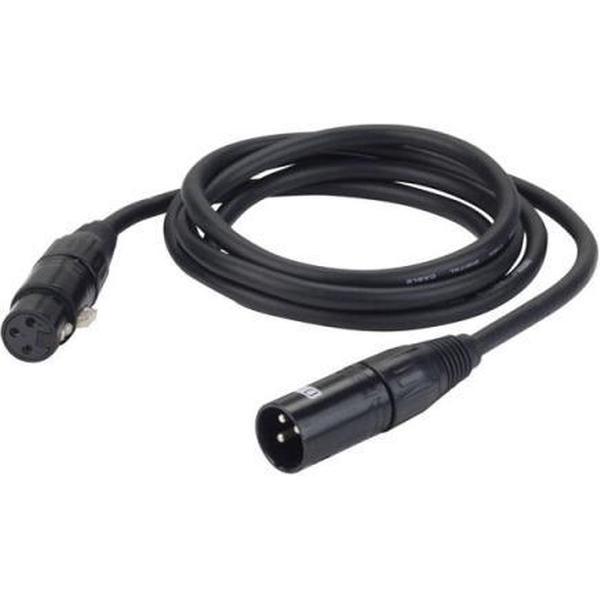 DAP Audio DMX kabel 3m - DMX XLR Kabel - 3m (Zwart)