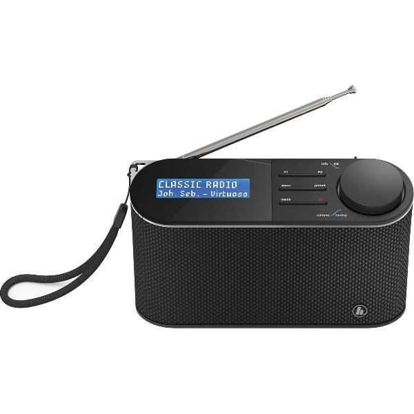 Hama DR 15 Digitale DAB+ Radio - FM/DAB/DAB+/werkt ook op batterijen
