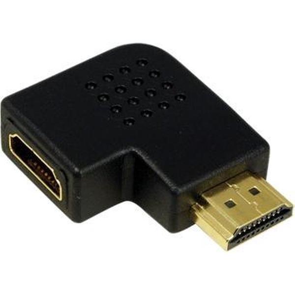 LOGILINK - Adapter - AH0008 - HDMI (F) > HDMI (M) - 90 graden plat
