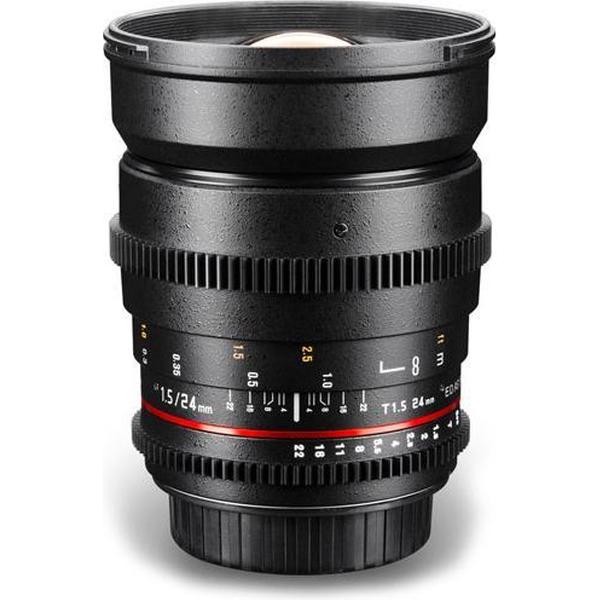 Samyang 24mm T1.5 VDSLR ED AS IF UMC - Prime lens - geschikt voor Nikon F