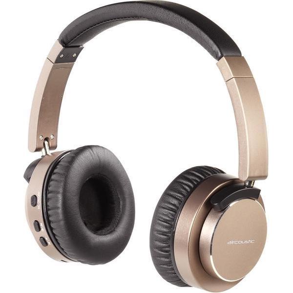 Vivanco HIGHQ AUDIO Bluetooth HiFi On Ear koptelefoon Brons, Zwart