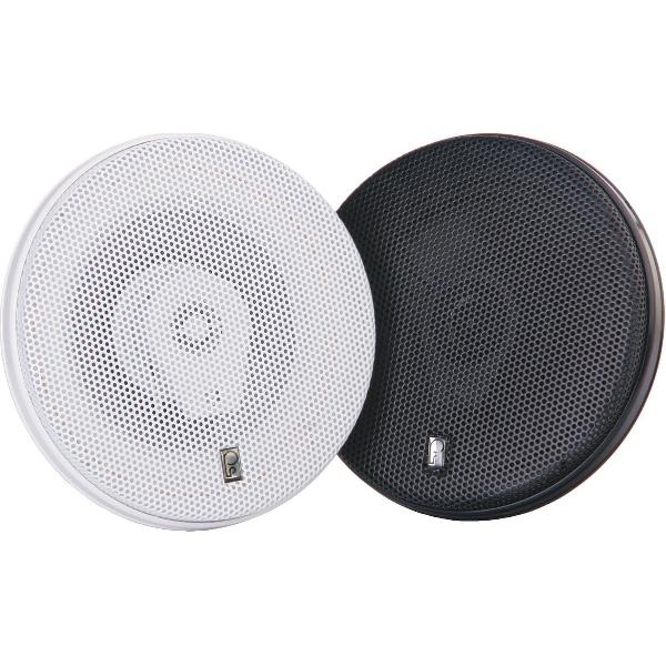 PolyPlanar Waterproof Titanium Series Speaker - 6 inch - Wit