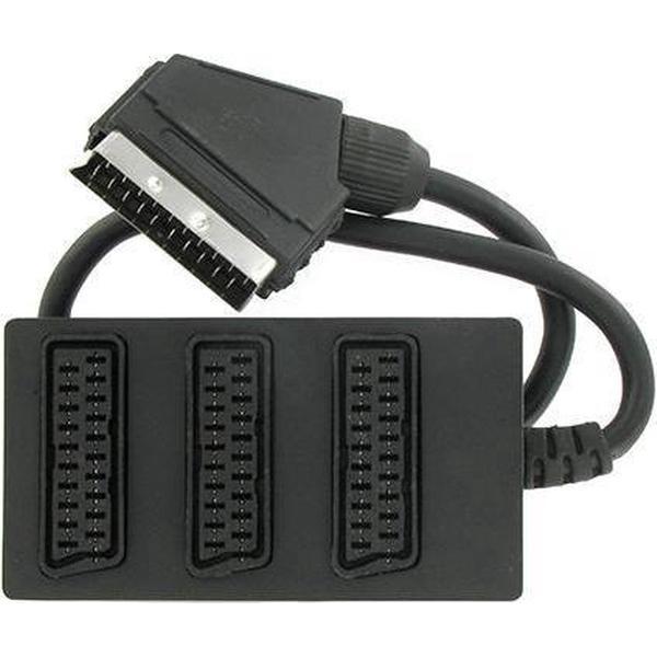 Kopp Scart centrale 3-weg 0,5m