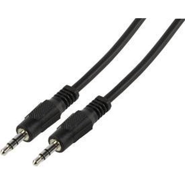 3.5mm stereo jack - 3.5mm stereo jack kabel 10,0m