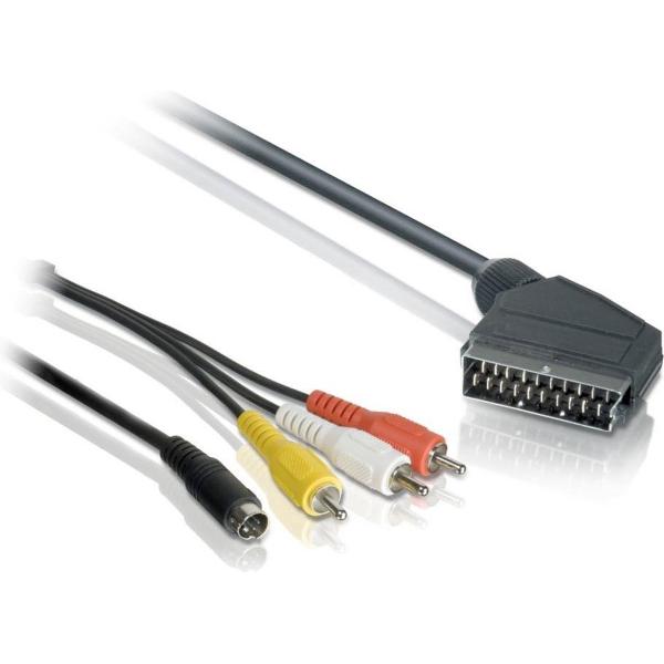 SWV2085W/10KABEL-SCART/SVHS PHILIPS