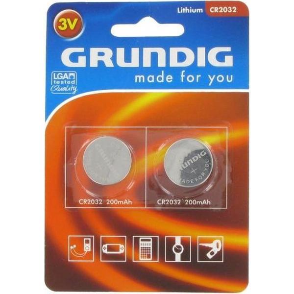 Knoopcel batterij 2 stuks CR2032
