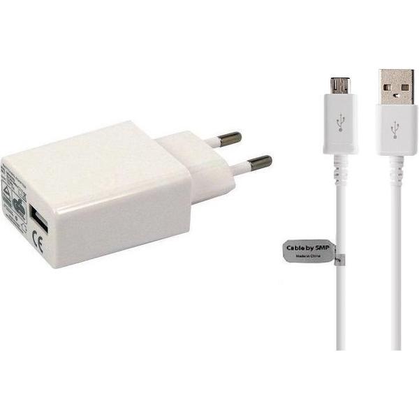 TUV gekeurde 2A oplader . 3 m Micro-USB kabel, geschikt voor Samsung Galaxy.