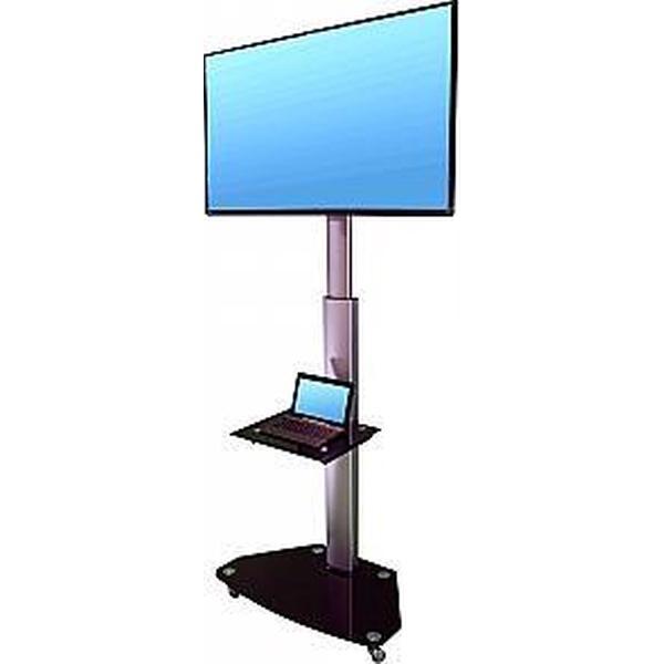 Stralex Verrijdbare TV Standaard Hoog met grote wielen