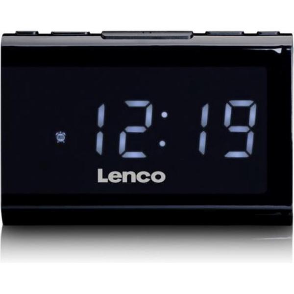 Lenco CR-525 - Wekkerradio met USB speler - Zwart