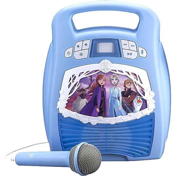EKIDS Frozen 2 Bluetooth MP3 Karaoke met microfoon
