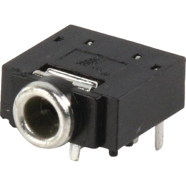 Nedis 3,5mm Jack (v) PCB connector - plastic - 5 soldeerpunten / stereo