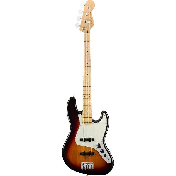 Fender Player Jazz Bass MN 3 Tone Sunburst 4-snarige basgitaar