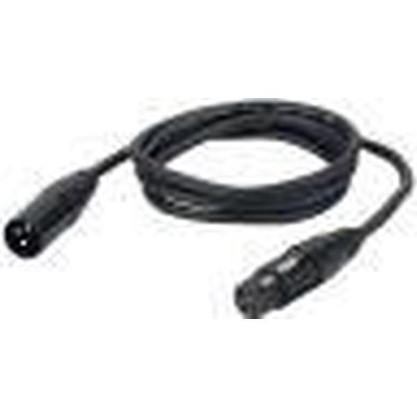 DAP Audio XLR kabel 3m - Microfoon Kabel XLR - 3m (Zwart)