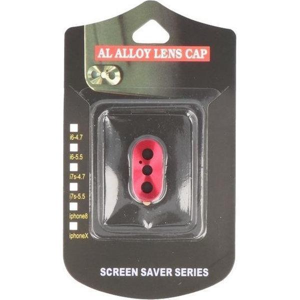 BestCases - Apple iPhone X camera lens cover Rood