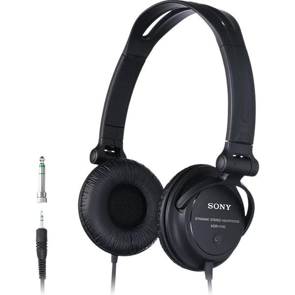 Sony MDR-V150 - On-ear DJ koptelefoon - Zwart