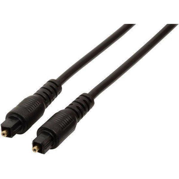 Valueline Digitale Optische Toslink Audiokabel om digitaal geluid over te brengen - 1 Meter