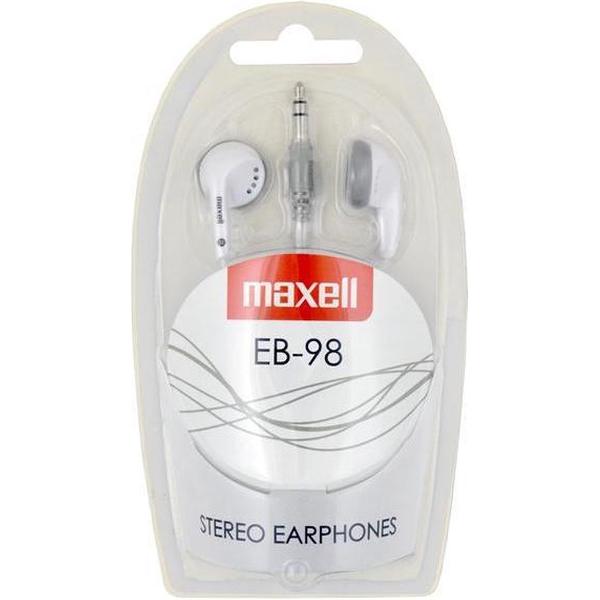 Maxell EB-98 Stereo Earphones kleur Wit