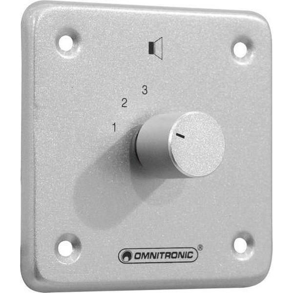 OMNITRONIC PA Stereo Program Selector sil