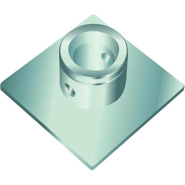 ALUTRUSS SINGLELOCK Base Plate SBP (square)