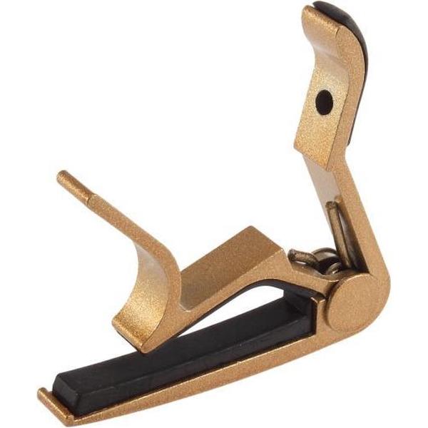 Capo ronde toets metallic goud