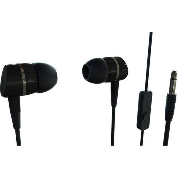 Vivanco SMARTSOUND BLACK HiFi In Ear oordopjes Zwart