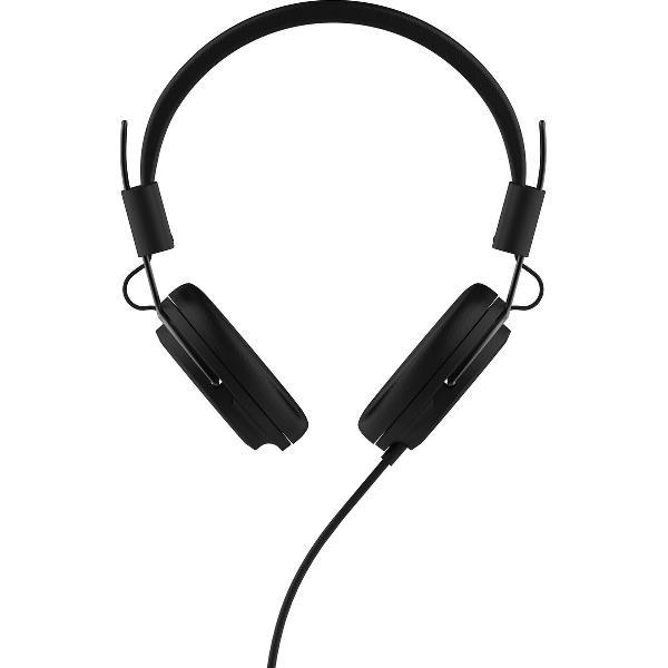 Defunc Basic Koptelefoon | On-Ear Headphone | Ingebouwde Microfoon | Opvouwbaar | Zachte Oorkussens | Zwart