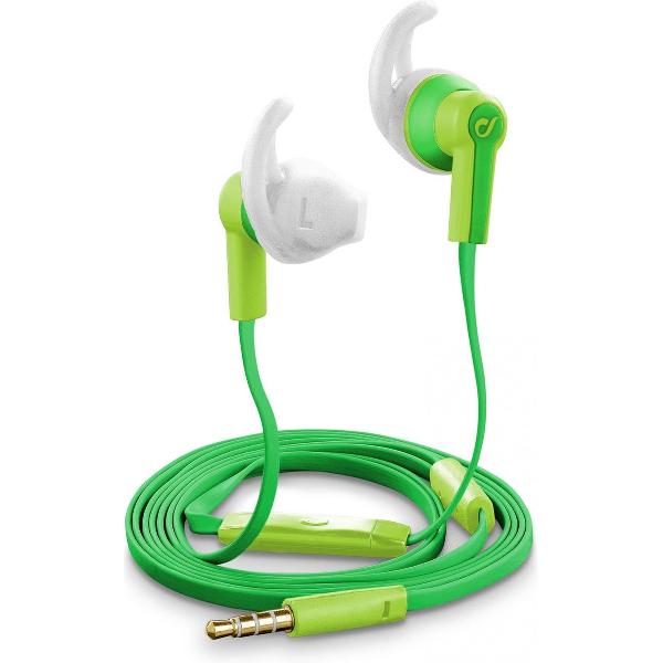 Cellular Line VOYAGERAU16G In-ear Stereofonisch Bedraad Groen mobiele hoofdtelefoon