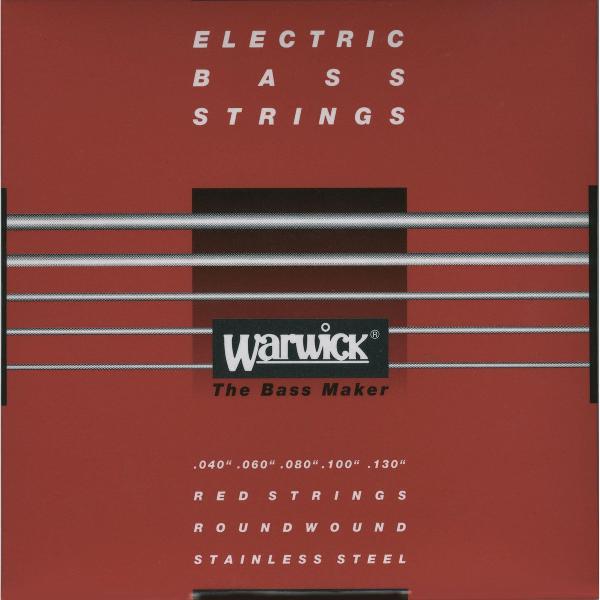 bas snaren,5er,40-130,rood Stainless Steel