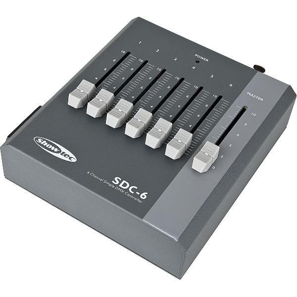 Showtec SDC-6, 6-kanaals DMX controller