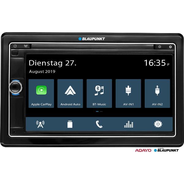 Blaupunkt Oslo 590 DAB 2-DIN Autoradio - Apple CarPlay - Multimedia - Zwart