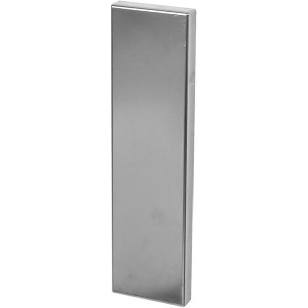 Sierkap rail-in wandbeugel RVS gepolijst