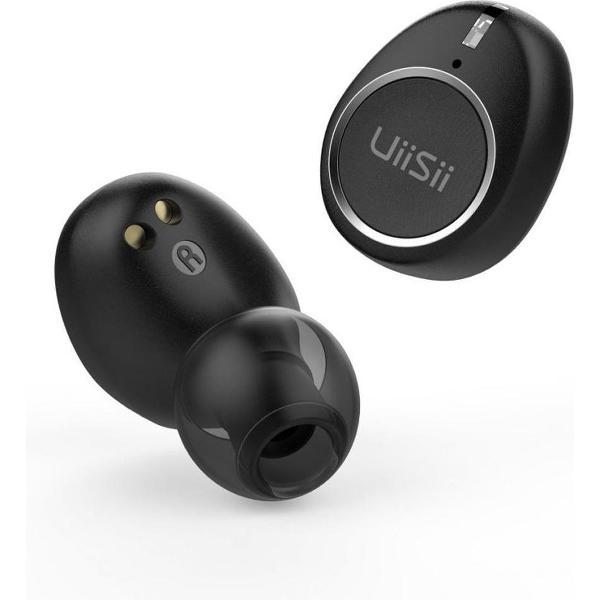 UiiSii TWS60 Waterdichte Bluetooth 5.0 true wireless earbuds - zwart