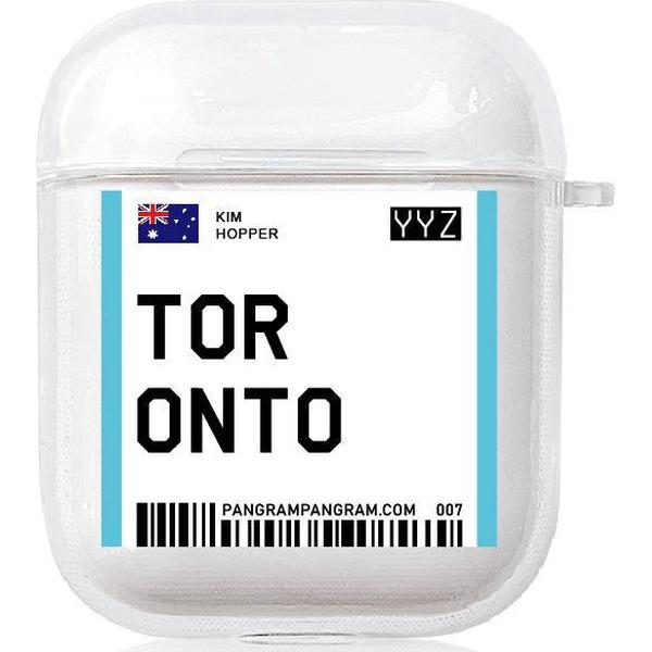 AirPods Case Cover City - Bescherm hoes - Toronto - Geschikt voor Apple AirPods 1 & 2 - gerrey.
