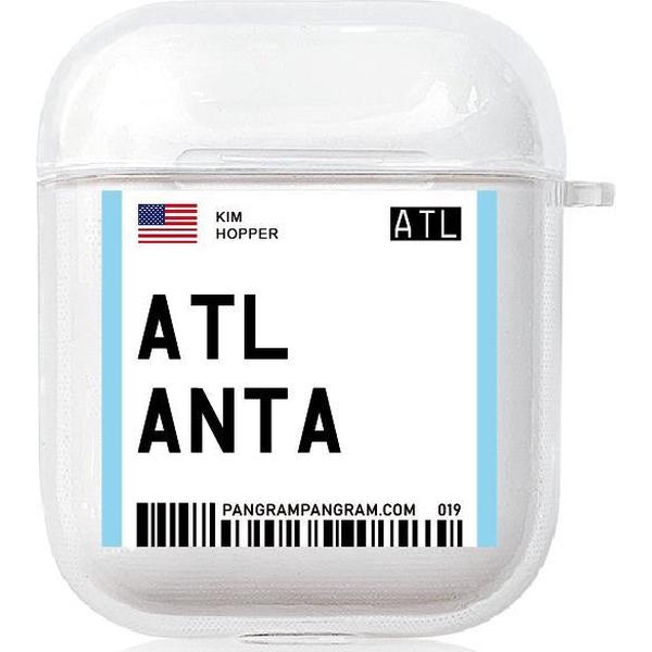 AirPods Case Cover City - Bescherm hoes - Atlanta - Geschikt voor Apple AirPods 1 & 2 - gerrey.