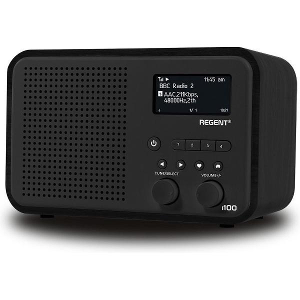 Ferguson i100 - Internet radio met DAB/DAB+/FM en Bluetooth - Zwart
