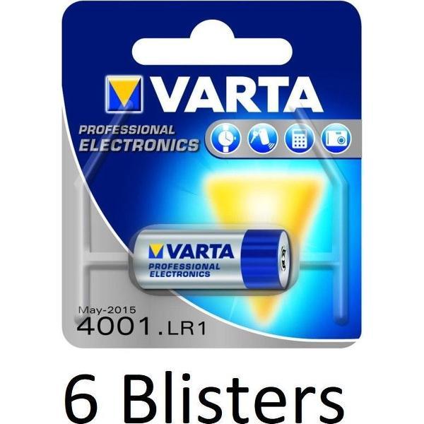 6 Stuks (6 Blisters a 1 st) Varta N/Lady Wegwerpbatterij Alkaline