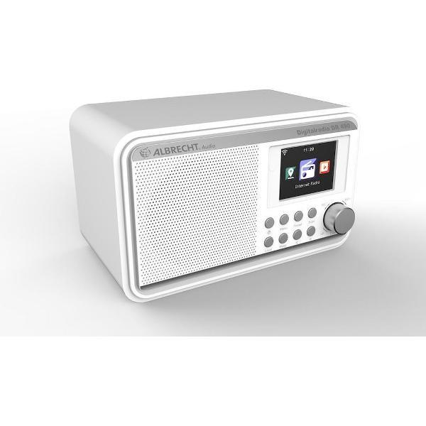 Albrecht DR 490, Hybrideradio met Internetradio, DAB+ en FM, wit