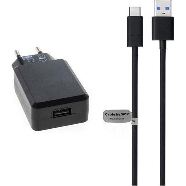 3A lader TUV gekeurd 1,8 m Oplaadkabel en oplader adapter met stekker. Past ook op BlackBerry. o.a. DTEK60, Evolve, Evolve X, KEYone, Key2, Key2 LE, Mercury, Motion