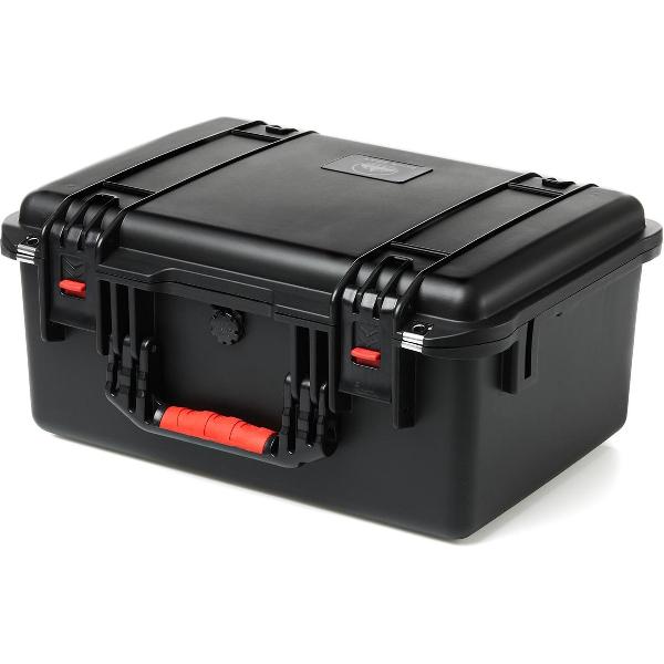 Rock Boxy - Everest 345 - Onyx Black - Hardcase Koffer - Camera Koffer - Spiegelreflex Camerakoffer - Waterdicht - IP67 - Inclusief plukschuim - 22 x 37 x 48 cm