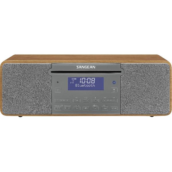Sangean DDR-47 – DAB+ Radio met FM en Bluetooth – Hout/grijs