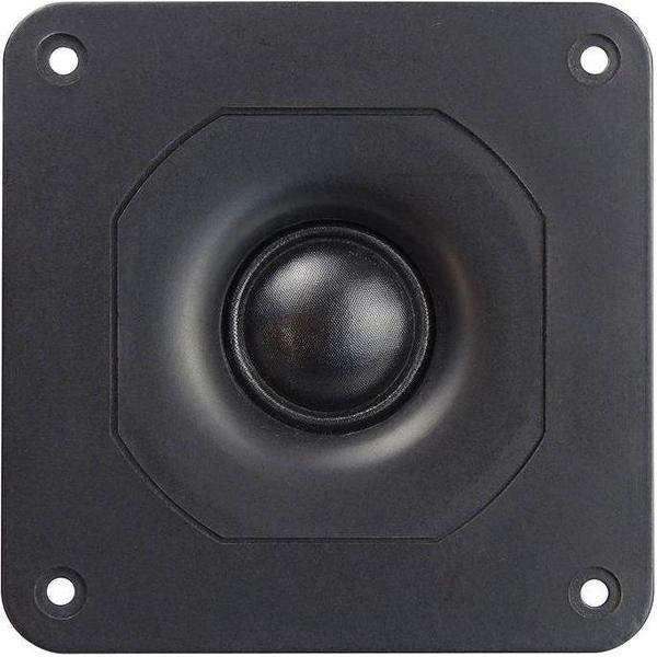 Dynavox DX 164 Hifi tweeter | Soft dome | Vierkant model | 25 mm | 25 Watt RMS | 8Ω