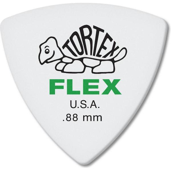 Dunlop Tortex Flex 0.88 mm Pick 6-Pack bas plectrum