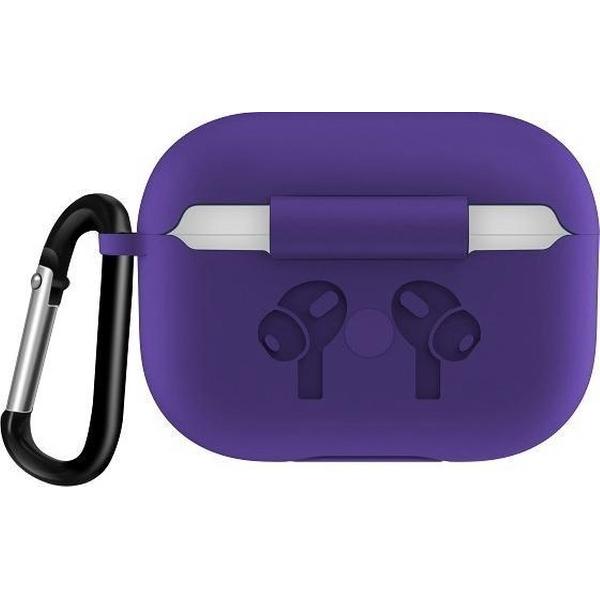 Mobigear Siliconen Cover Paars voor Apple AirPods