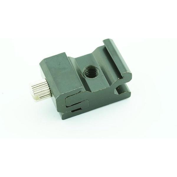 Hot Shoe Flash Stand Adapter met 1/4-inch -20 Tripod Screw