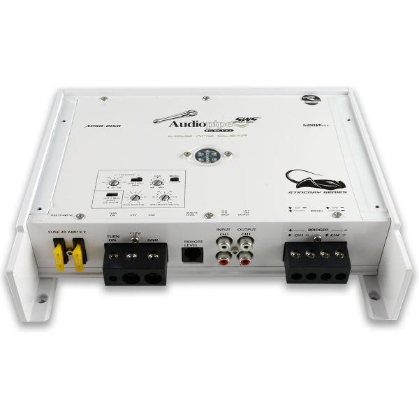 Audiopipe 1400 Watt 520RMS 2-kanaals versterker