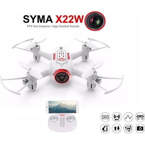 Syma X22W mini drone met WiFi FPV 720p camera