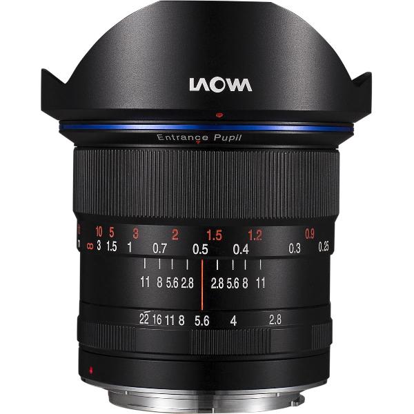 Laowa 12mm f/2.8 Zero-D MILC/SLR Groothoeklens Zwart